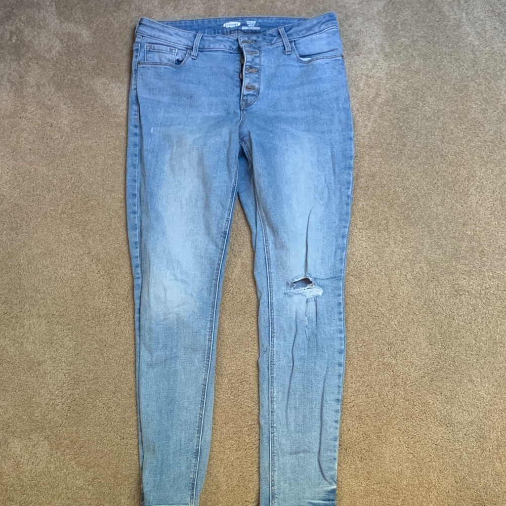 Old Navy Light Blue Skinny Jeans